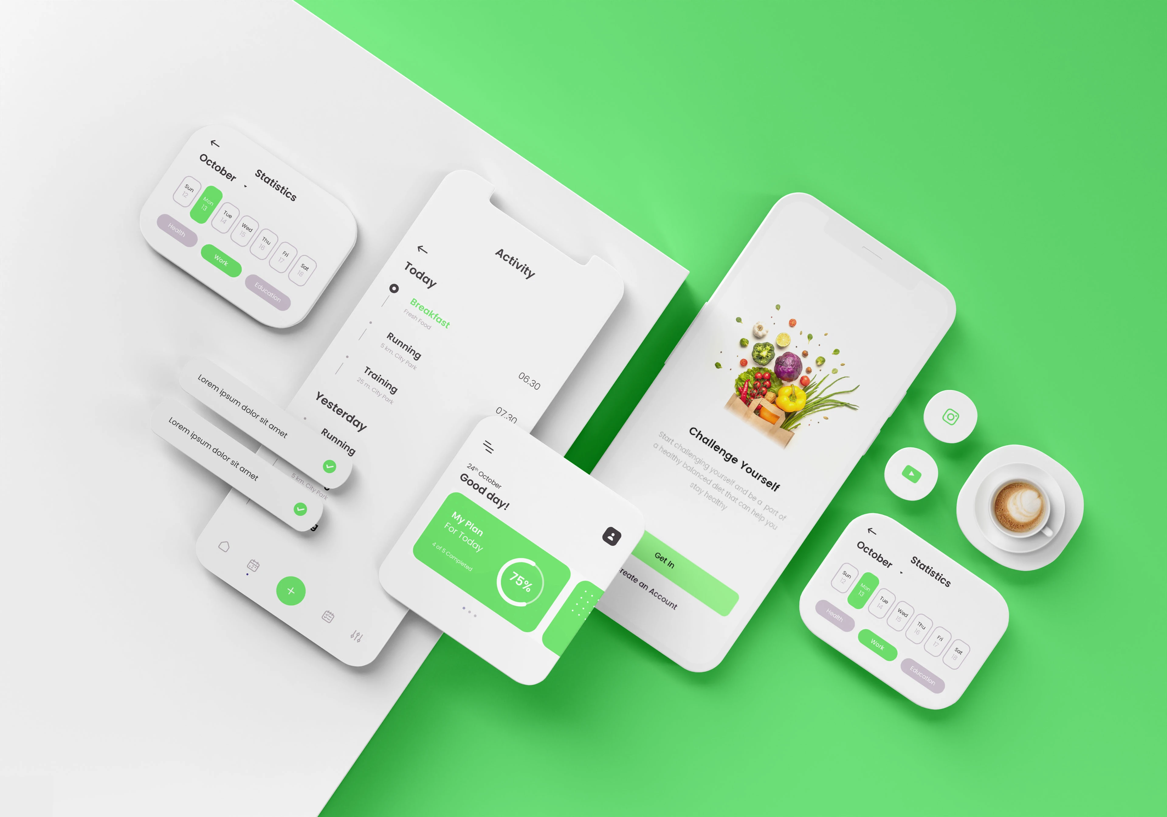 GetFit — product screen 1 of 5