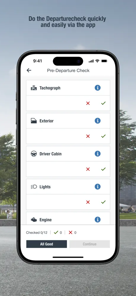 ManDriver App — product screen 3 of 5